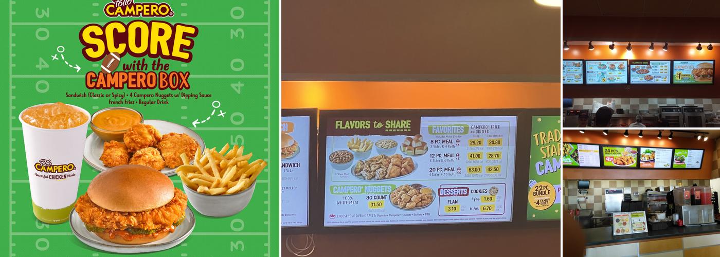 Pollo Campero Menu