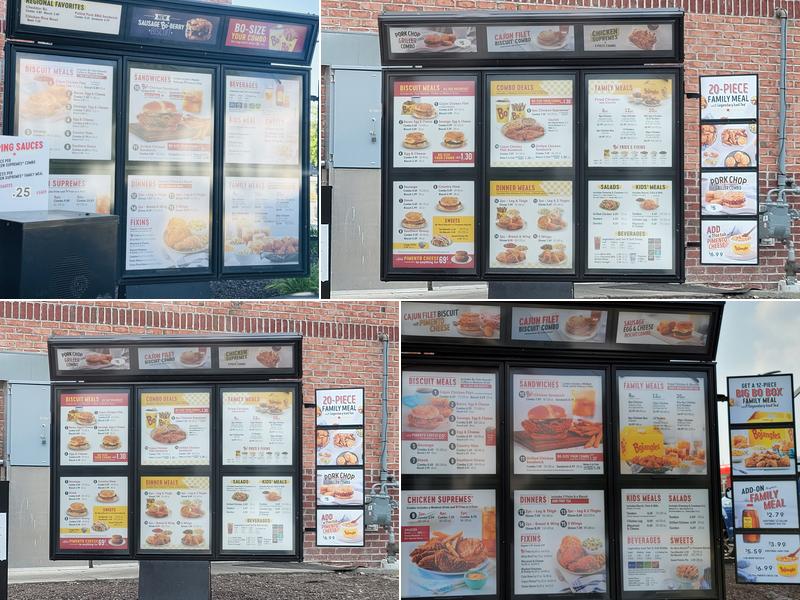 Bojangles Menu