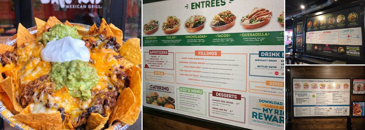 Cafe Rio Fresh Modern Mexican Menu