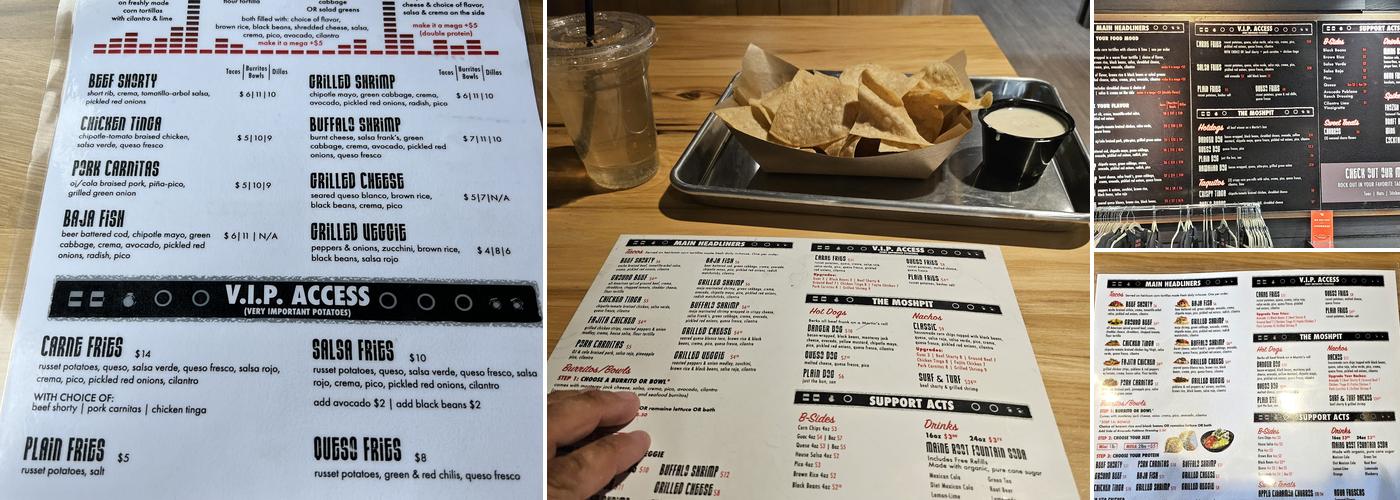 Taco Reho - Rehoboth Menu