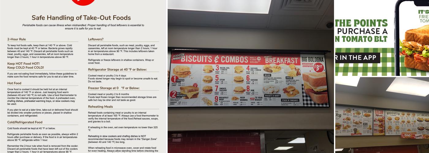 Jack's Menu