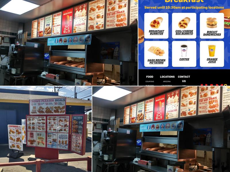 Hamburger Stand Menu