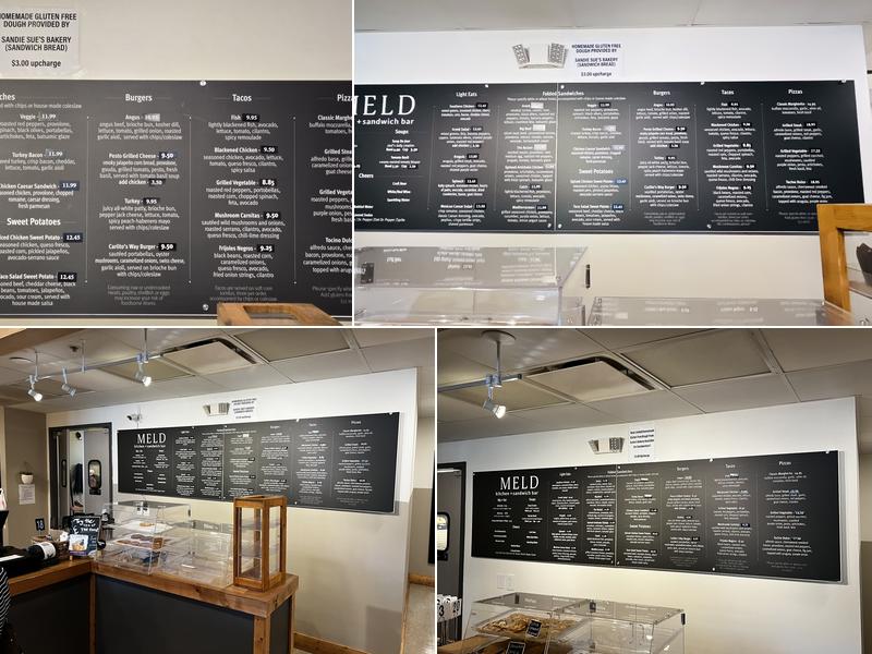 MELD kitchen + sandwich bar Menu