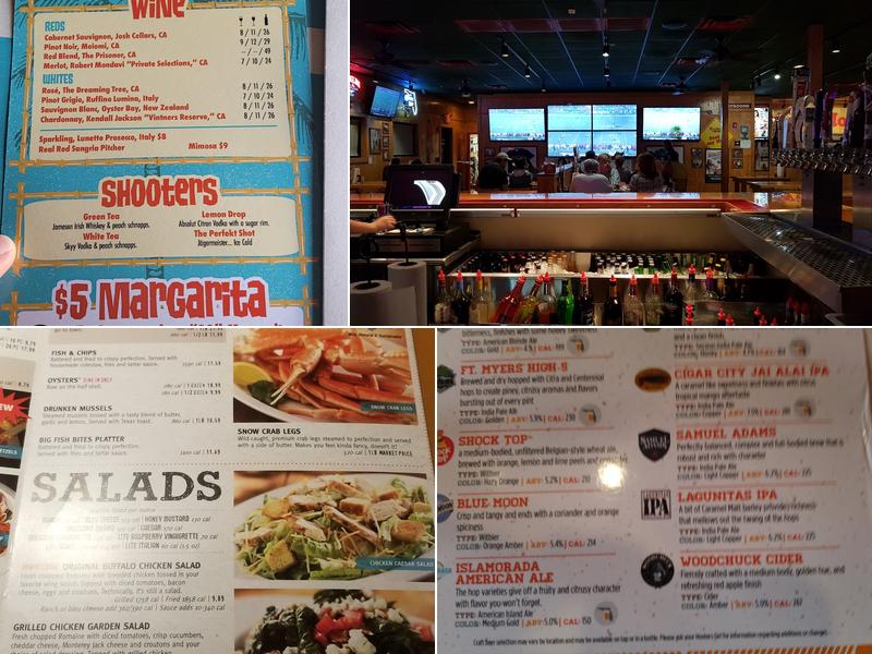 Hooters Menu