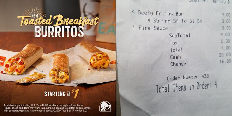 Taco Bell Menu