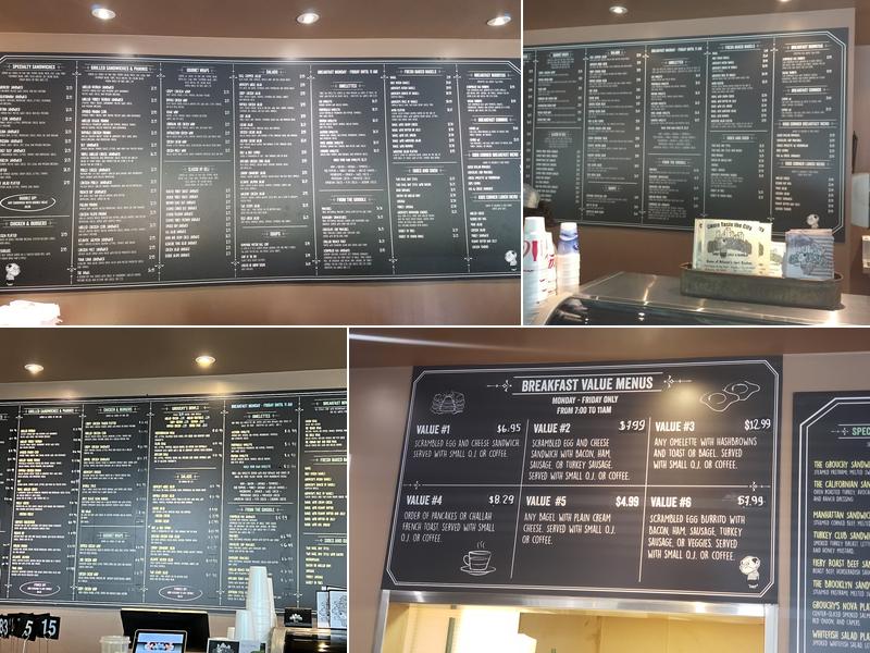 Grouchy's New York Deli Menu