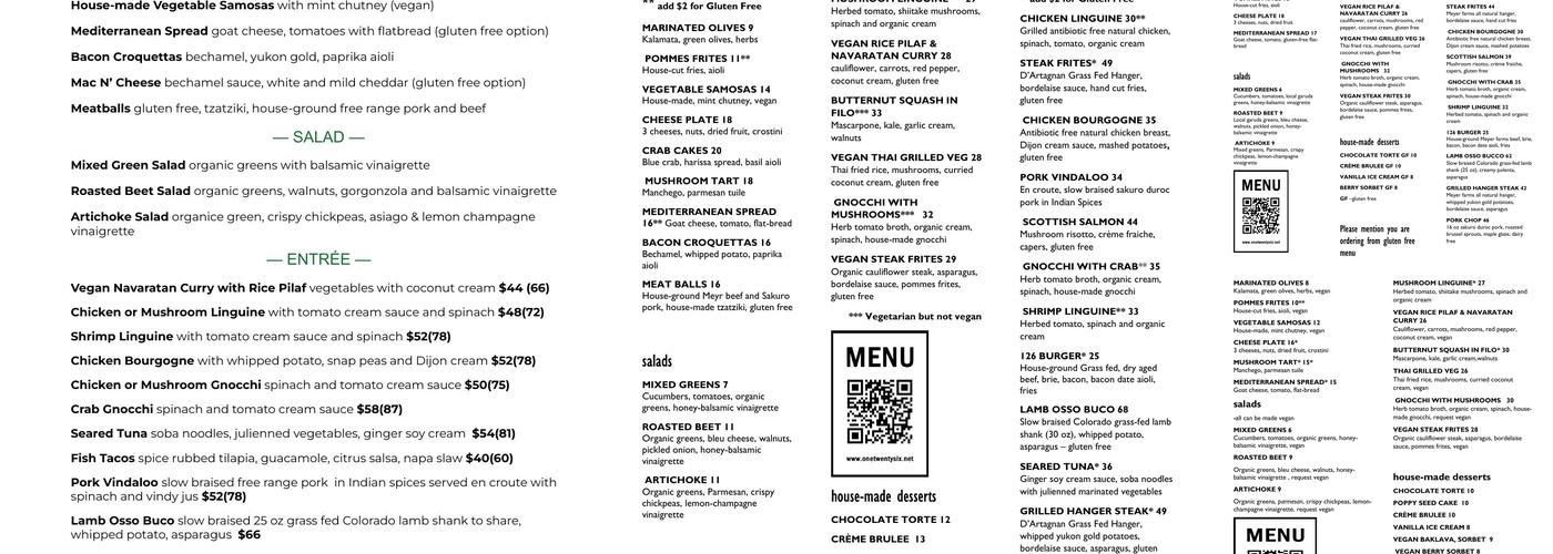 Flight Menu