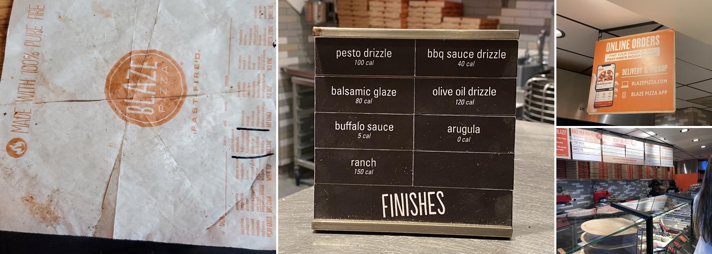 Blaze Pizza Menu