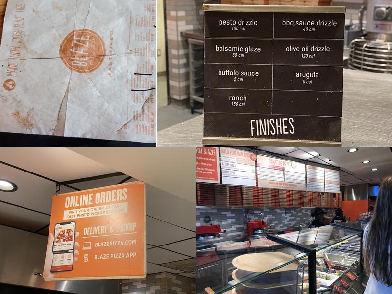 Blaze Pizza Menu