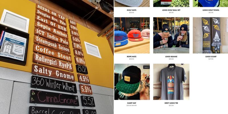 Hopping Gnome Brewing Company Menu
