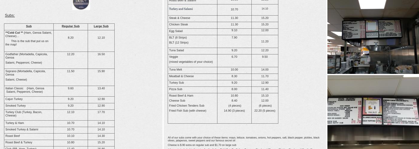 Twinbrook Deli Beer And Wine Menu