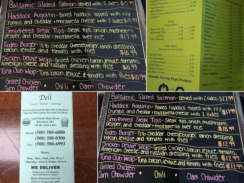 North End Market & Deli Menu