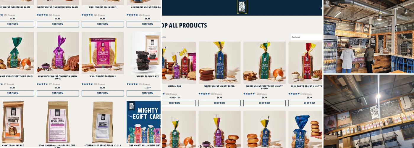 One Mighty Mill Menu