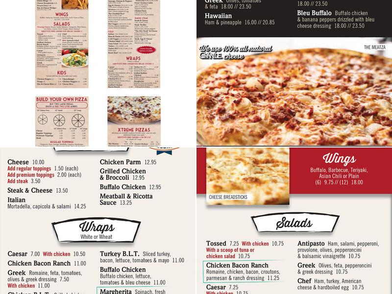 Rose & Vicki’s of North Plymouth Menu