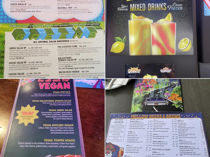 Mellow Mushroom Menu