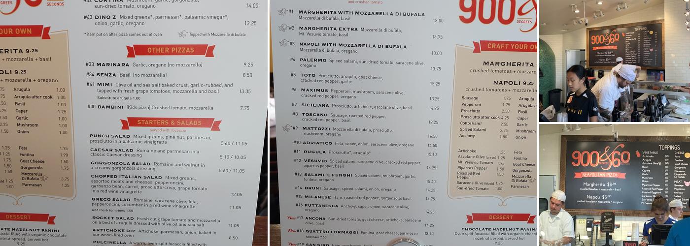 Punch Pizza Eagan Menu