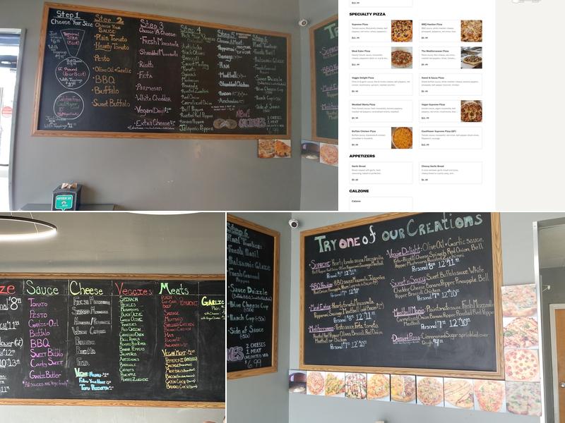 Create A Pizza Menu