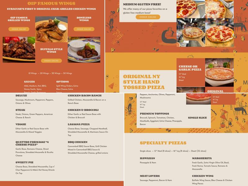 OIP-Original Italian Pizza Menu