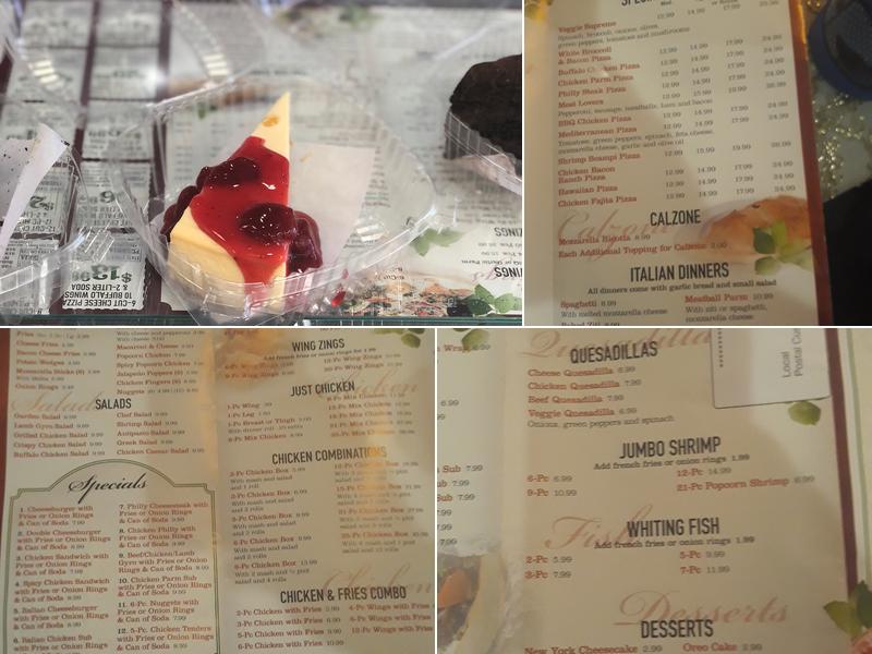 State Street Pizzeria Menu