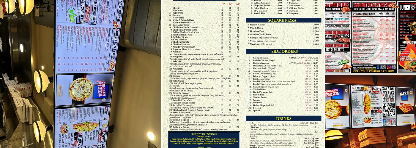 Il Miglio Brick Oven Pizzeria & Italian Restaurant Menu