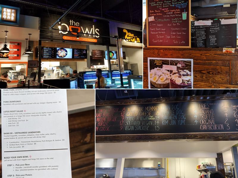 Morgan Street Food Hall Menu