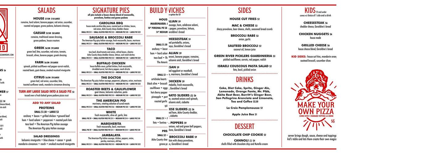 Archetype Brewing Menu