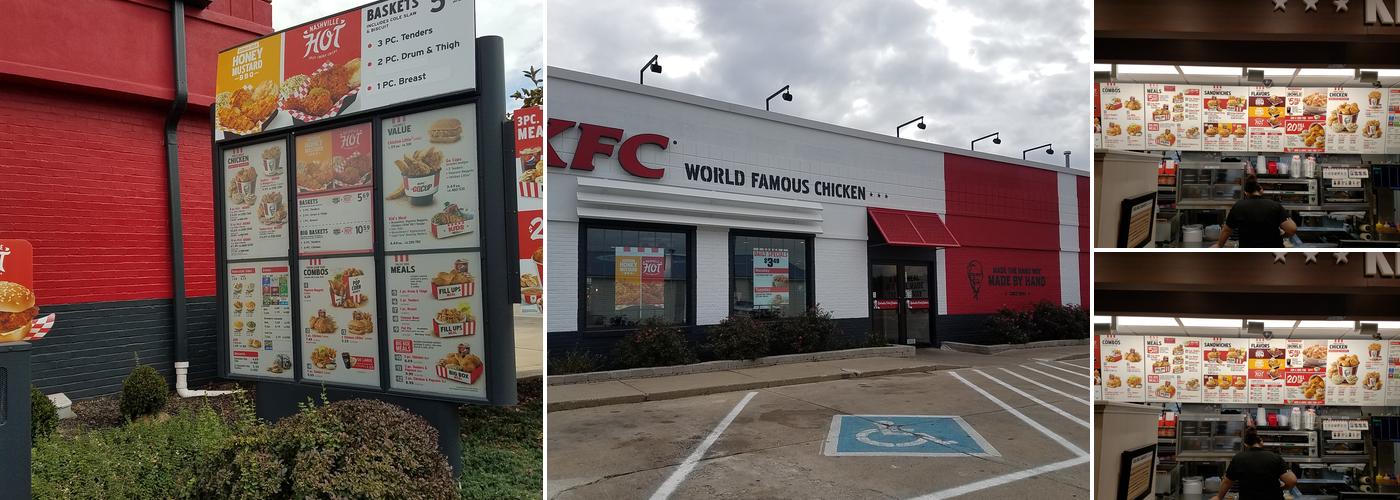KFC Menu