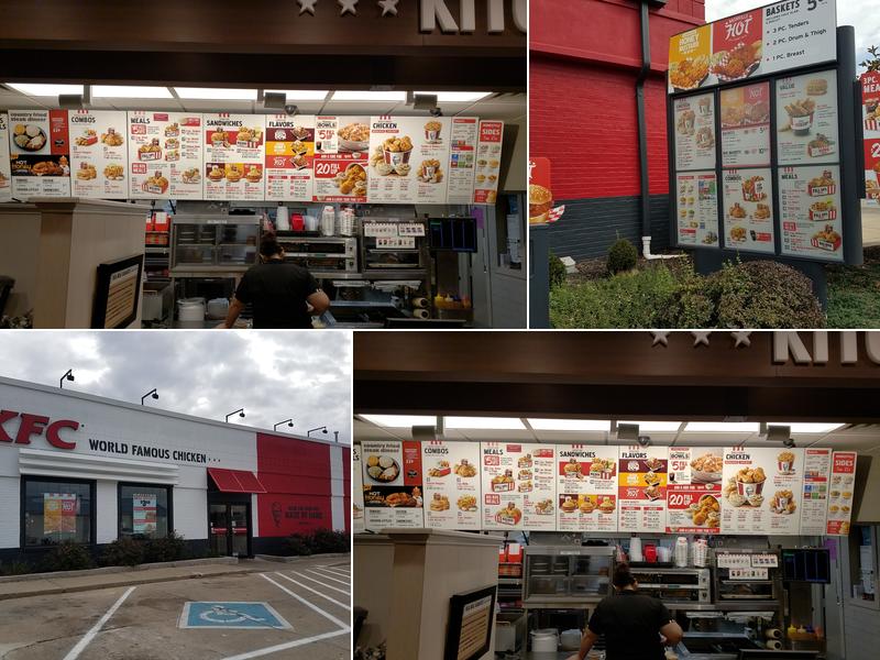 KFC Menu