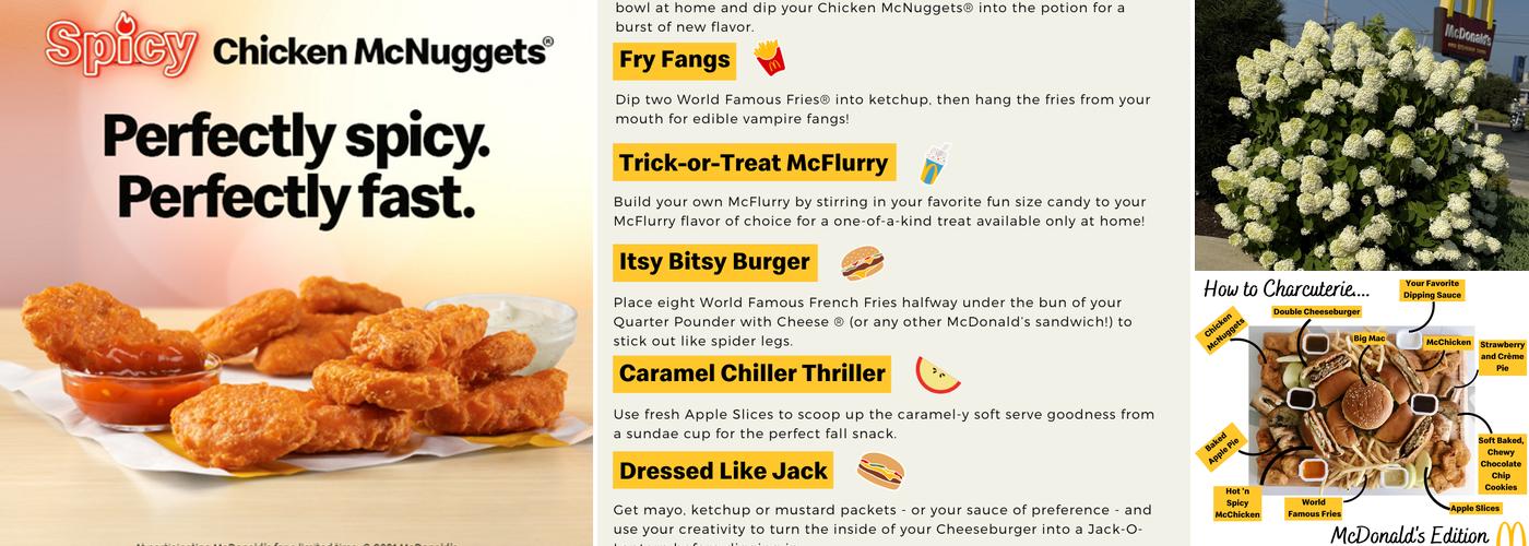 McDonald's Menu