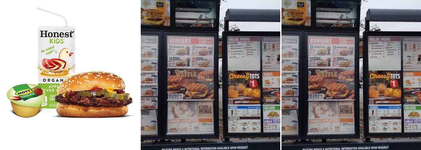 Burger King Menu