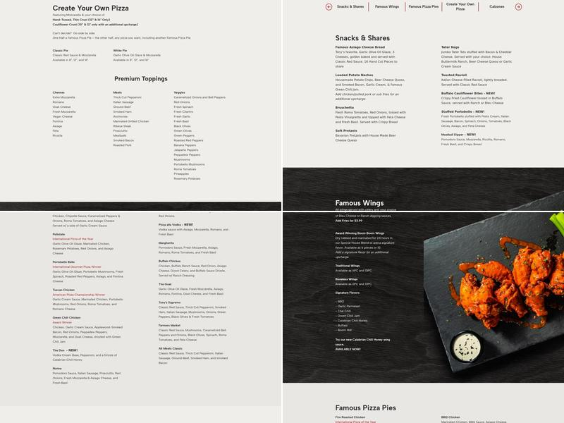 BoomBozz Craft Pizza & Taphouse Menu