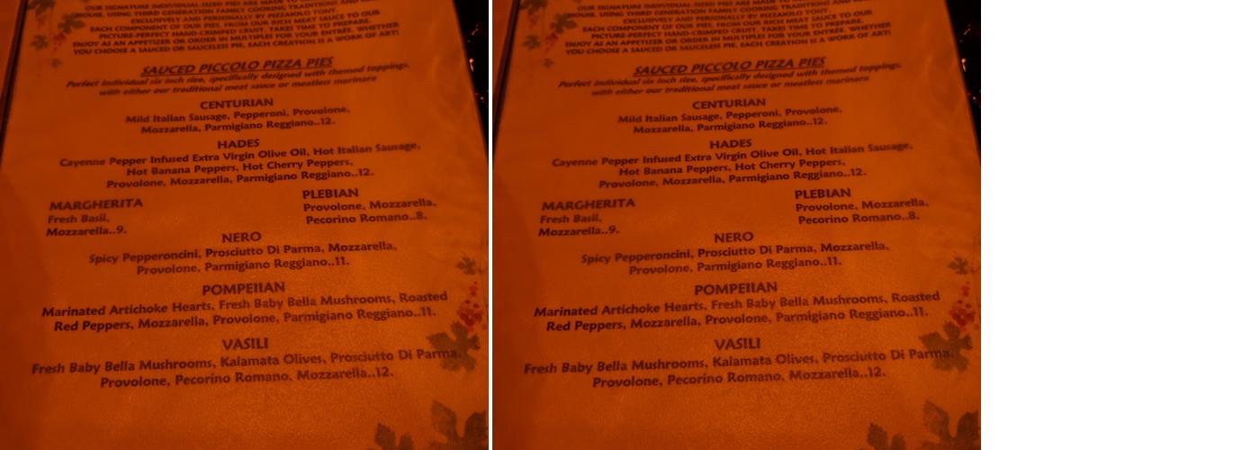 Tony's Southside Menu