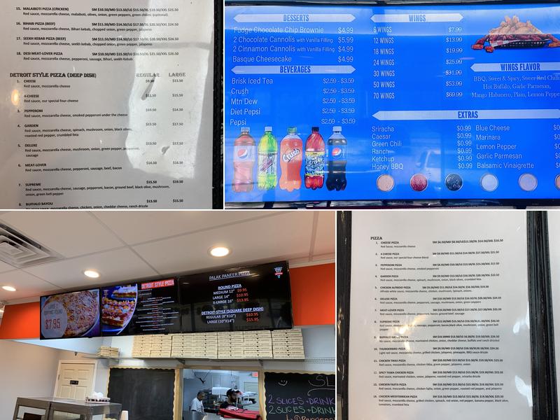 Space City Pizza Menu