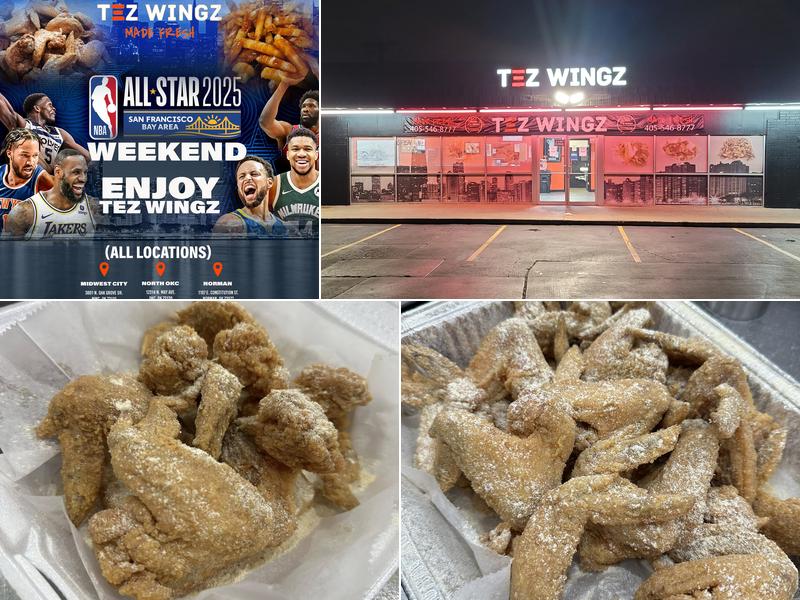 TEZ WINGZ 3801 N Oak Grove Dr, Midwest City