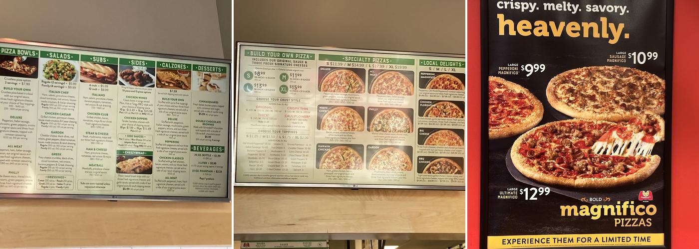 Marco's Pizza Menu
