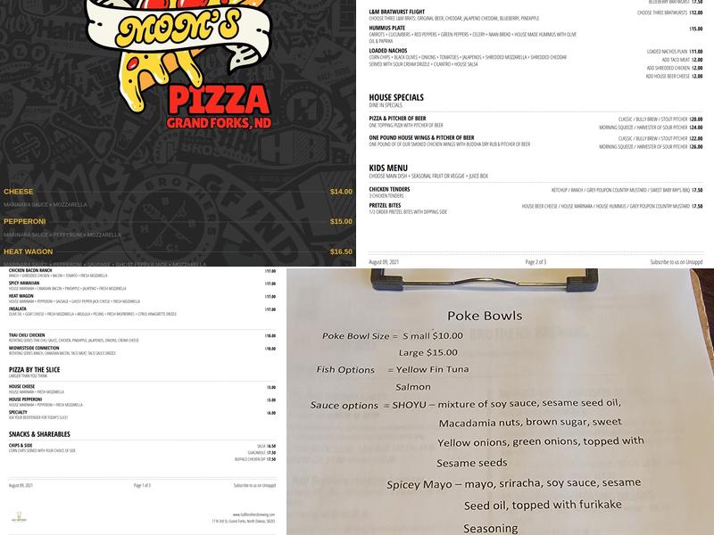 Half Brothers Brewing Co Menu