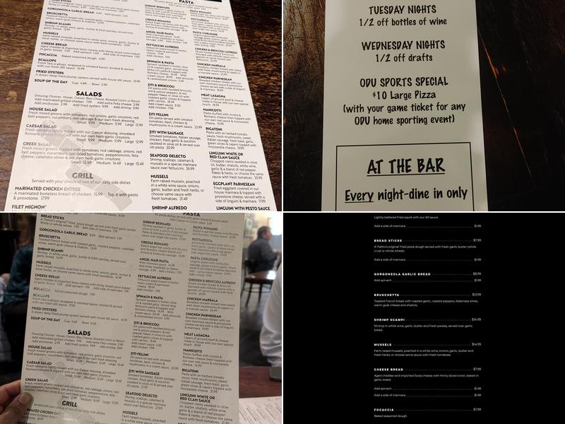 Fellini's Menu