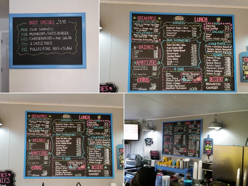 Razorback Menu