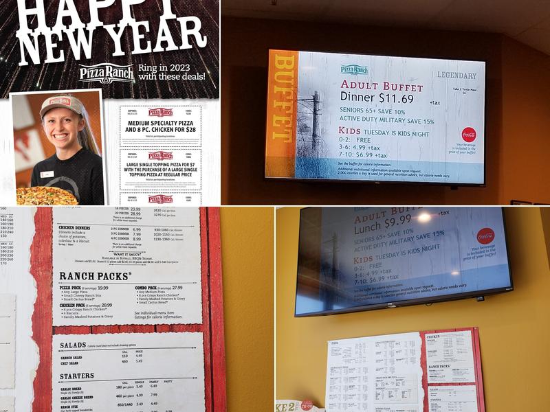 Pizza Ranch Menu