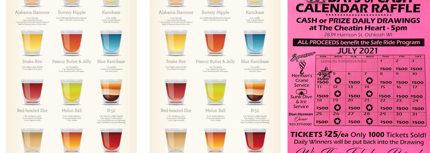 The Copper Mule Menu