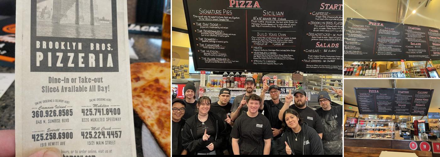 Brooklyn Bros. Pizzeria Menu