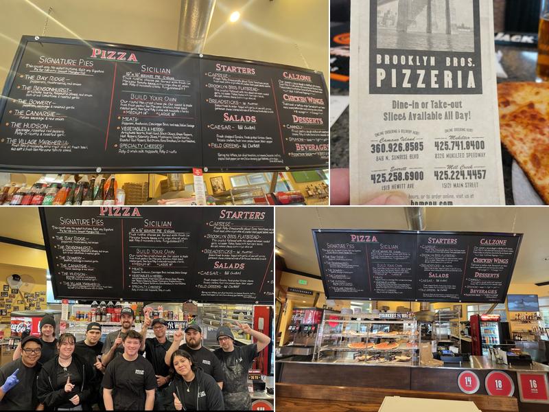 Brooklyn Bros. Pizzeria Menu