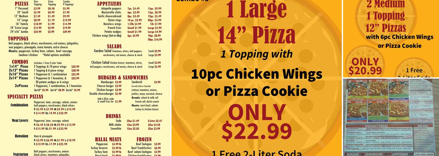 Express Pizza & GriLL Menu