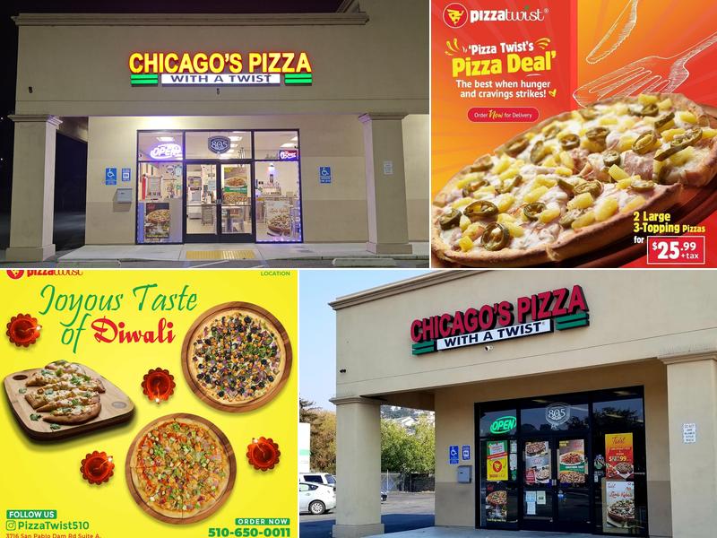 Pizza Twist 3716 San Pablo Dam Rd suite a, El Sobrante