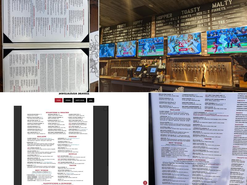 Finney's Crafthouse - Santa Barbara Menu