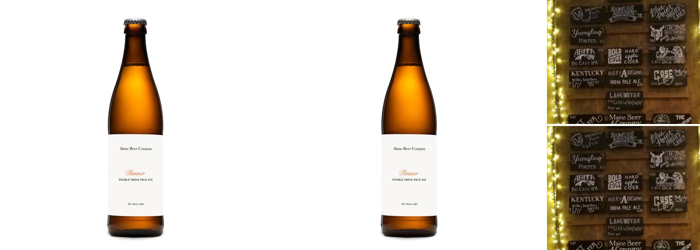 Maine Beer Company Menu