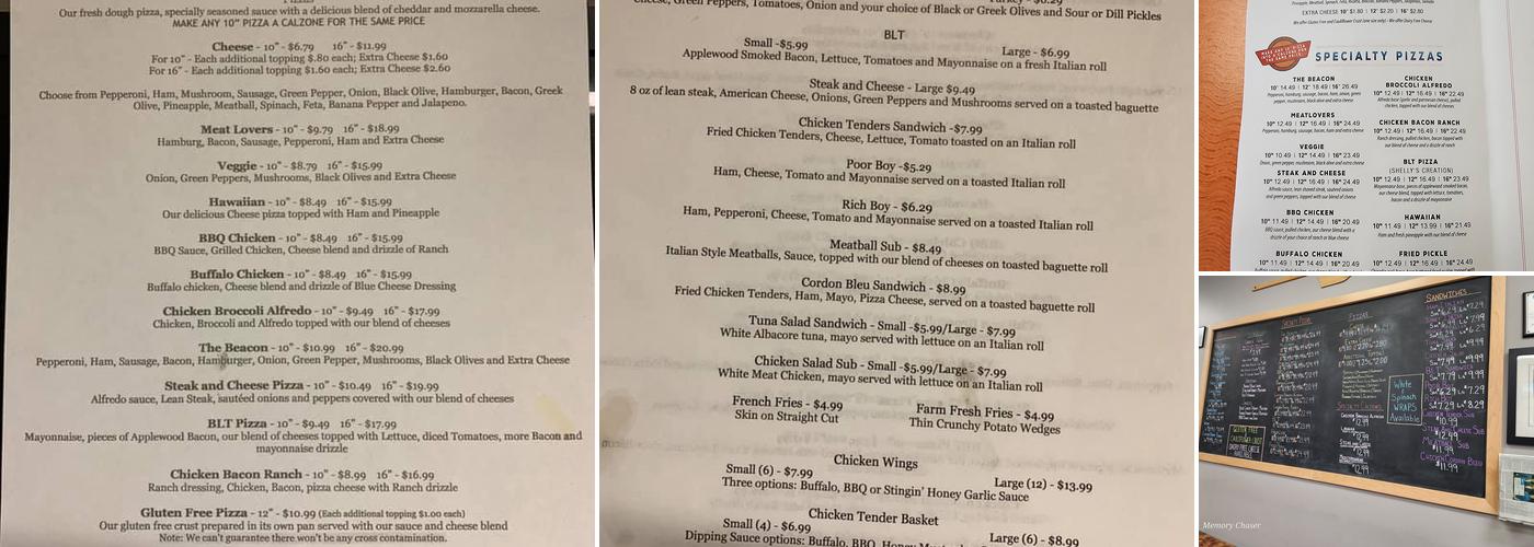 The Beacon Menu