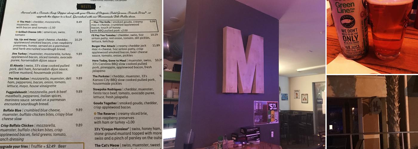 33 & Melt - A Grilled Cheese Bar in Orlando