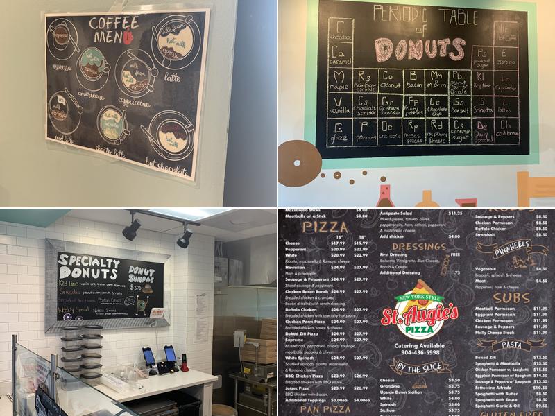 St. Augie's Pizza Menu