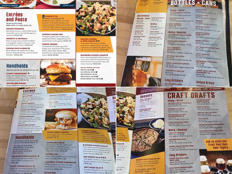 Old Chicago Pizza + Taproom Menu